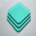 5mm green glossy wall panel solid polycarbonate sheet